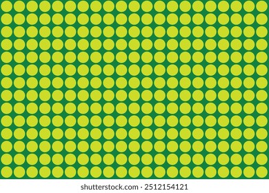 Green color Circle Pattern  Design