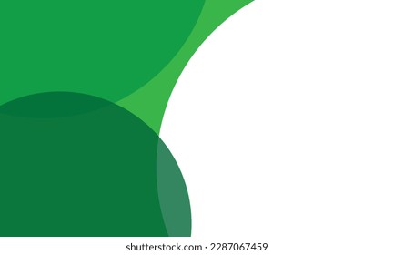 Color verde de fondo con capa superpuesta. Para papel pintado, portada, banner, afiche, cartel y presentación. Fondo abstracto verde para tarjeta de visita y plantilla de volante, ilustración vectorial 