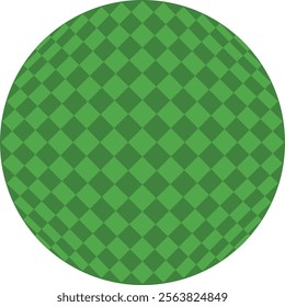 Green color circular blended background for picture. Olive color creative squares in a circular shape. best element for pictures and icon presentation.