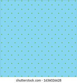 green color circular pattern on blue backdrop