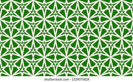 Green color. Design for prints, textile, decor, fabric. for holiday decoration, holiday packaging. Vector seamless pattern