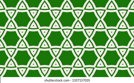 Green color. Design for prints, textile, decor, fabric. for holiday decoration, holiday packaging. Vector seamless pattern