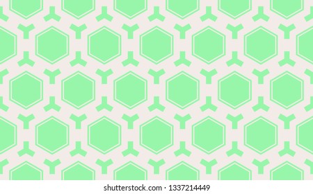Green color. Design for prints, textile, decor, fabric. for holiday decoration, holiday packaging. Vector seamless pattern