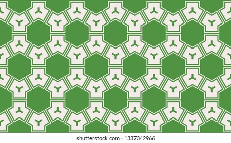 Green color. Design for prints, textile, decor, fabric. for holiday decoration, holiday packaging. Vector seamless pattern