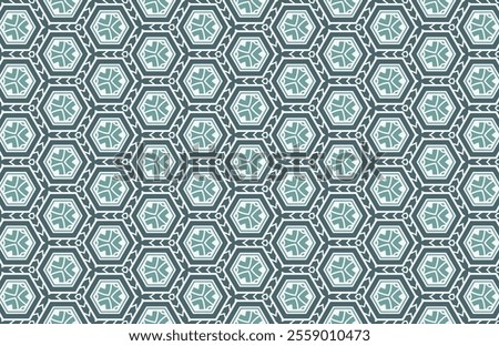 Green color fabric design pattern