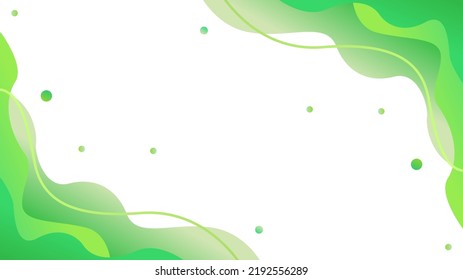 fondo abstracto de fluido de color verde