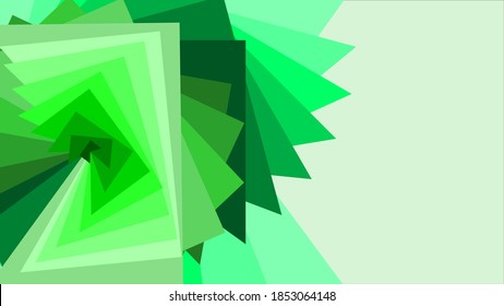 gradación de color verde. fondo de ilustración vectorial. adecuado para diseños modernos, artísticos y geométricos