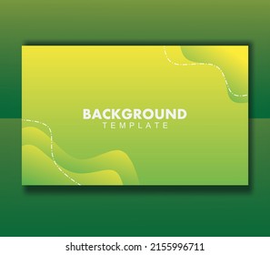 green color gradient abstract background design template