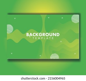 green color gradient abstract background design template
