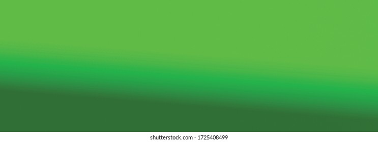 Green color gradient empty blank vector background, header banner template