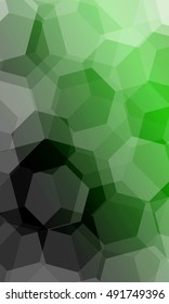 green color hexagon background. vector. geometric pattern. ideas for your business presentations, printing, design.