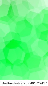 green color hexagon background. vector. geometric pattern. ideas for your business presentations, printing, design.