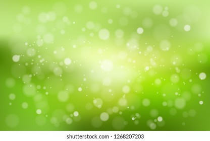 Green color light bokeh background,pattern