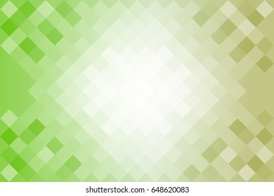 green color low poly background. vector illustration