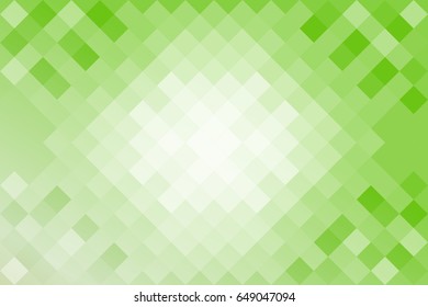 green color low poly background. vector illustration