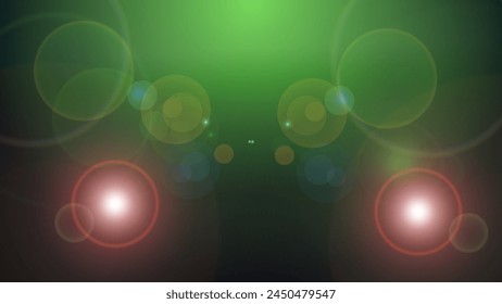 Green color mix gradient wallpaper. lense flare effect background Wallpaper background For Web and Mobile Applications, business infographic and social media, modern decoration, art illustration.