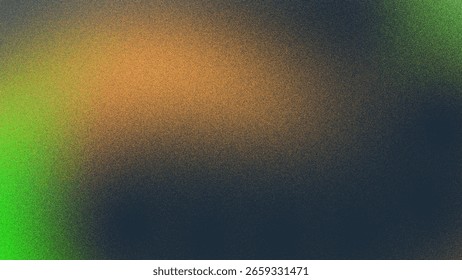 Green color modern abstract Colorful digital grain soft noise wallpaper.