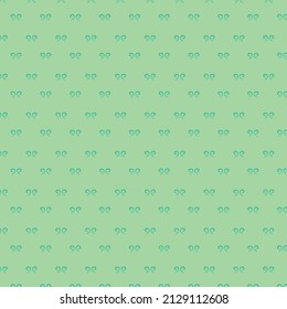 Green color modern decorative patterns on green background, vector