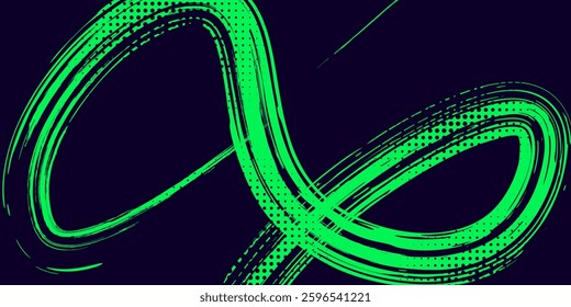 green color pattern gradient grunge texture background. Dots pop art comics sport style vector illustration eps 10