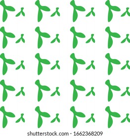 green color patterns on a white background vector