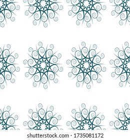 green color patterns on a white background vector