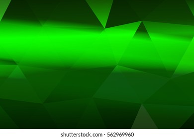 green color polygonal background. vector illustration. for business, design, wallpaper, cover, print