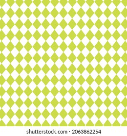 Patrón cuadrado de color verde en el vector de fondo de color blanco