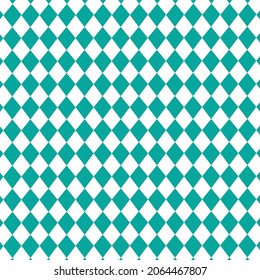 Green color square pattern on white color background vector