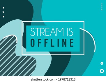 green color streams offline template