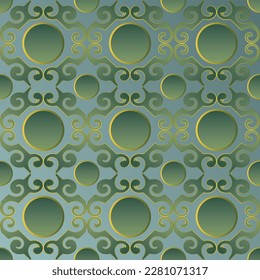 Green color textured abstract background