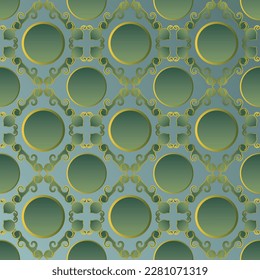 Green color textured abstract background