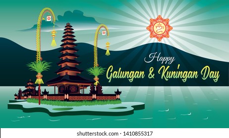 Galungan And Kuningan Stock Vectors Images Vector Art