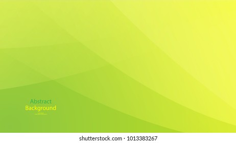 Green color and Yellow color background abstract art vector