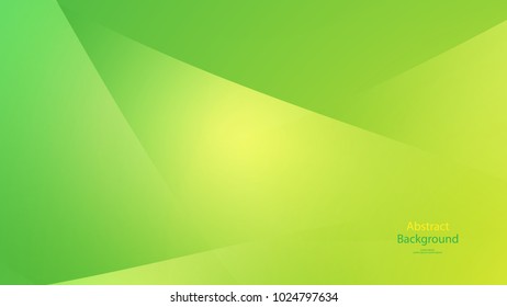 Green color and Yellow color background abstract art vector 
