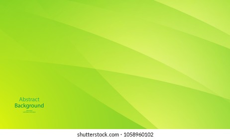 Green color and Yellow color background abstract art vector 