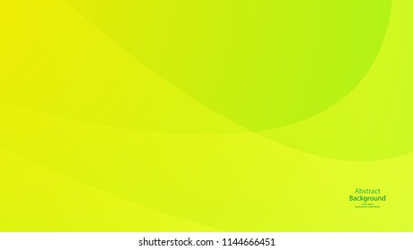 Green color and Yellow color background abstract art vector 