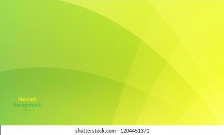 Green color and Yellow color background abstract art vector 