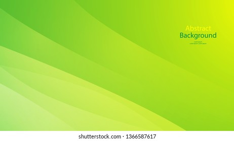 Green color and Yellow color background abstract art vector