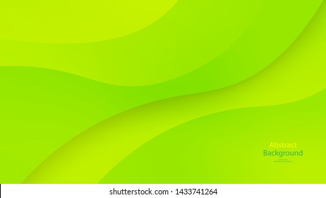 Green color and Yellow color background abstract art vector