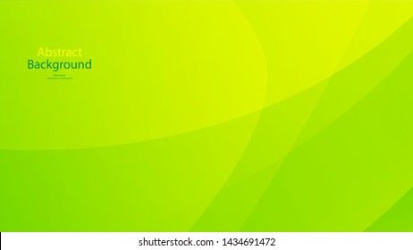 Green color and Yellow color background abstract art vector 
