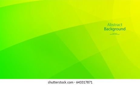 Green color and Yellow color background abstract art vector