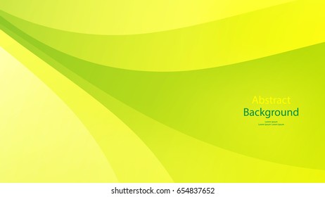 Green color and Yellow color background abstract art vector
