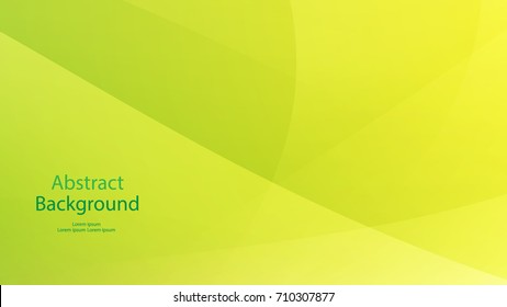 Green color and Yellow color background abstract art vector 