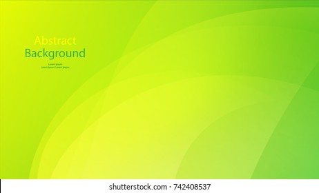 Green color and Yellow color background abstract art vector