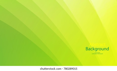 Green color and Yellow color background abstract art vector 