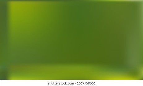 Green colored abstract gradient mesh Background. Magic style modern. Easy to edit fresh color vector illustration. Ordinary texture. Cool trendy fantasy.  Pure banner template.