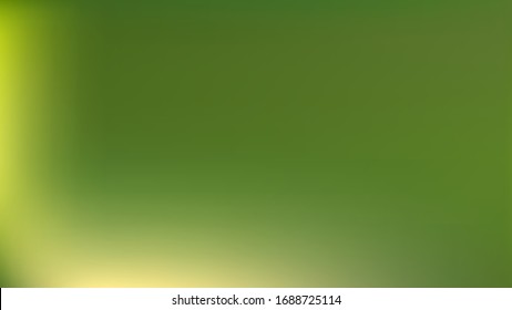 Green colored abstract gradient mesh Background. Cool trendy fantasy.  Magic style smoot. Easy to edit pristine color vector illustration. Professional texture. Clean banner template.