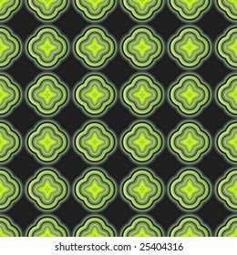 Green colored vector pattern