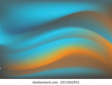 green colored wave gradient background, vector eps 10