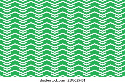 Green colored zig zag lines pattern. Suitable for cover, backdrop, card, wrapper, and banner.